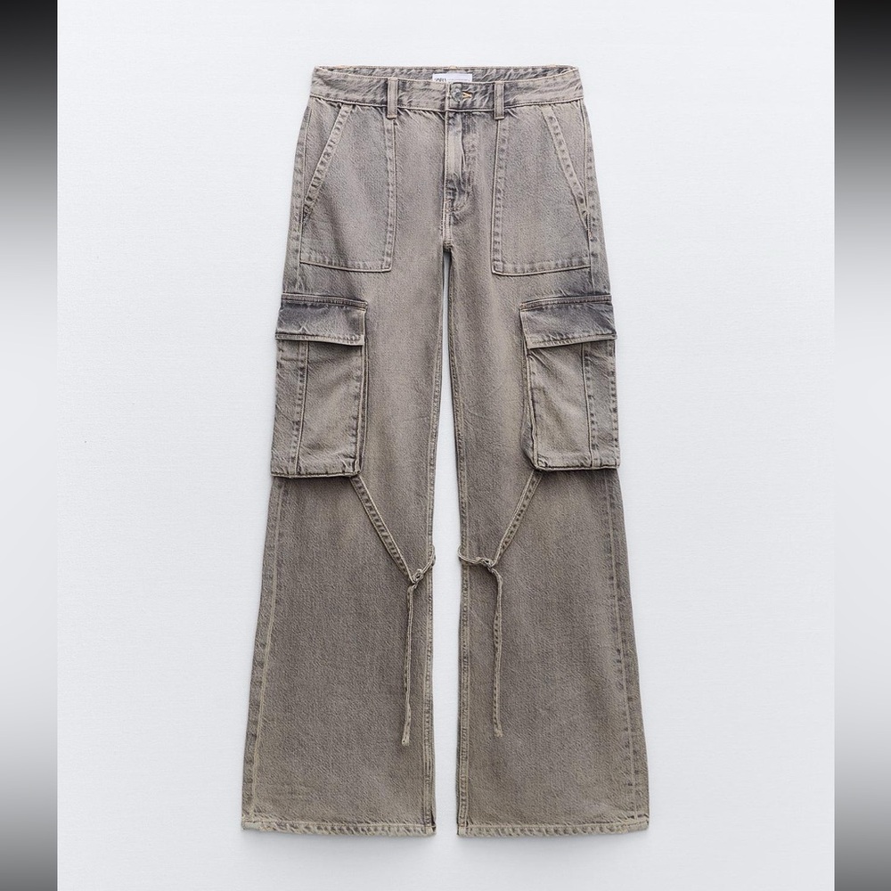 Zara Cargo Jeans